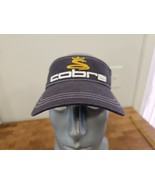 COBRA Golf Adjustable Visor - Gray Raised Logo! - £14.18 GBP