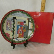 Dept 56 Dickens Village Collector Plate n Box Heritage Village Collection Japan - £6.16 GBP