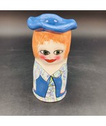 Meg 5.25&quot; Ceramic Vase by Susan Paley Ganz Bella Casa Lady Pencil Holder - £9.43 GBP