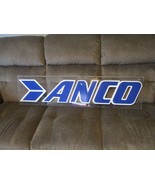 Vintage Anco wiper blades plastic Plexiglass advertising sign 47.5&#39;&#39; long - $44.54