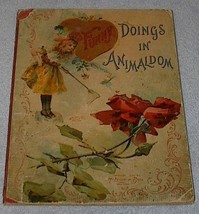 Old Antique Children's Book, Funny Doings in Animaldom - £23.90 GBP