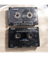 Lot 2 BASF Chrome Extra II 90 Min Type II &amp; Fuji DRII 90 High Bias USED ... - $168.40 MXN