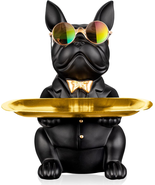French Bulldog Statue ResinnKey Tray for Key Holder Organizer for Entryw... - £39.77 GBP