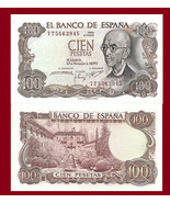 Spain P152a, Composer Manuel de Falla y Matheu / garden of Moorish Kings... - €3,31 EUR