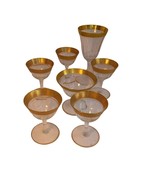 Vintage Tiffin Franciscan Style Glasses Assorted Lot of 7 - £23.39 GBP