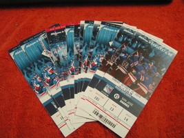 2014-15 NHL NY Rangers Milestones Souvenir/Collectible Ticket Stubs $6.95 Each! - £5.40 GBP