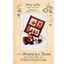 Gingerbread Man Quilt and Doll PATTERN Spicy Lady by Connies Calicos Too - $4.99