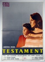 Vintage Movie Poster Testament Lynne Littman Jane Alexander FEST 1984 - £36.38 GBP