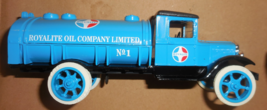 1991 Ertl 1931 Hawkeye Tanker Truck Bank w/Key Mint In Box - $7.50