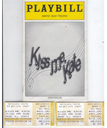 KISS ME KATE 2001 MARTIN BECK THEATRE PLAYBILL + 2 TICKET STUBS NY BROAD... - $17.56 CAD