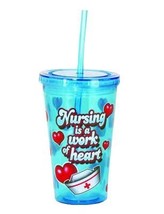 Nurse Travel Cup with Straw - $17.72 CAD