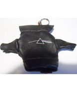 Pink Floyd Dark Side Of The Moon Simulated Leather Keychain Vinatage Ori... - $17.50 CAD