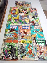 14 Iron Man Marvel Comics #193, #194, #205 thru #216 Fine 1985-1987 - £7.86 GBP