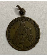 Our Lady of Valleverde Antique Catholic Medal - $342.91 MXN