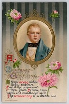 John Winsch Walter Scott Portrait Birthday Greetings Postcard E26 - $8.95