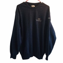 Vtg Ping Lambswool Crewneck Sweater Blue Men XL St. Margaret&#39;s Golf Coun... - £34.13 GBP