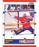 1990-91 Score Stopper Patrick Roy #344 Montreal Canadians - £1.38 GBP