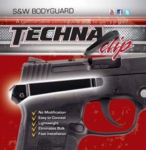 Techna Clip – Smith and Wesson Bodyguard .380 - Conceal Carry Belt Clip... - £21.20 GBP
