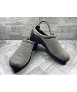 Merrell Clogs Mules Women 7.5M Encore Breeze 2 Shoes Beige Mesh Slip On ... - $38.64 CAD