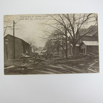 Postcard 1913 Dayton Ohio Flood Photo McDonough Looking South From May A... - £15.70 GBP