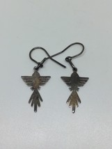Vintage Sterling Silver 925 Native American Southwestern Bird Earrings - £15.93 GBP