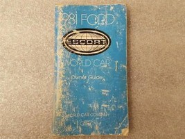 1981 FORD ESCORT Owners Manual 15916 - £10.86 GBP