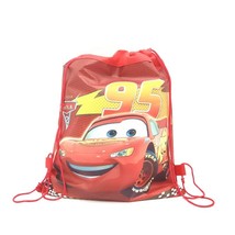 8/16/24/50PCS Cars Lightning Mc Birthday Party Gifts Non-woven Drawstring Bags K - £120.56 GBP