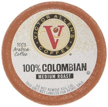 Victor Allen 100% Colombian Coffee 80 Count Keurig K cup Pods FREE SHIPPING - $38.99