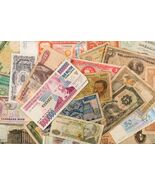 Europe, Asia, Central &amp; South America Notes. 65 Note Lot. Various Condit... - $2,406.01 MXN