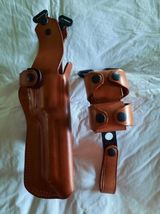 Fits Ruger Vaquero 357 Mag 5.5”BBL Leather Vertical Shoulder Holster #1834# RH image 10