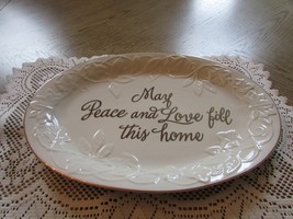 Lenox Bone China Tray Dish Eternal Entertaining USA America by Design Pe... - $463.64 MXN