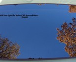 2009 VOLVO C30 YEAR SPECIFIC OEM SUNROOF GLASS PANEL FREE SHIPPING - $145.00
