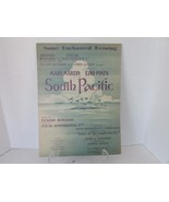 SOME ENCHANTED EVENING HAMMERSTEIN &amp; RODGERS SOUTH PACIFIC 1949 SHEET MUSIC - $73.13 MXN