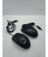 Logitech B100 Corded USB Mouse Wired Mouse Lot Of 2 ✨ Tested  - £4.66 GBP