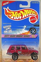 1997 Hot Wheels #544 Biff! Bam! Boom! Series 3/4 RANGE ROVER Magenta w/RZR Spoke - £7.47 GBP