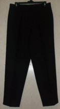 New Womens Vintage Levi Strauss Bend Over Black Slacks / Pants Size 22W / 36 - £37.25 GBP