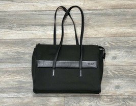 Tumi Alpha Briefcase Bag With Over The Shoulder Handels In Black 43010D3 - $198.00
