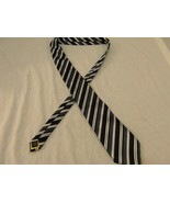 Donald J. Trump Signature Collection 100% Silk Black White &amp; Tie Protect... - $724.80 MXN