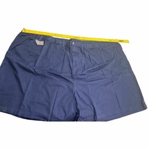 King Size Men Shorts Khaki Chino Navy Blue Elastic Drawstring Waist 8XL Big - $29.67