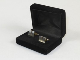 Men J.Valintin Cufflinks by Vitorofolo for French Cuff Shirt V29-42 Silver Gold image 3