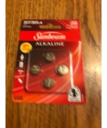 LR44 Package of 4 Button Alkaline Cell Battery 1.5V - New Ships N 24h - $252.97 MXN