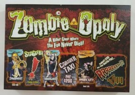 Zombie Opoly Zombie Monopoly Themed Board Game 2012 Late for the Sky  - $24.30