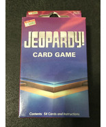 Jeopardy Card Game 54 Cards &amp; Instructions NIB - £7.82 GBP