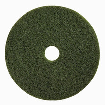 13&quot; Green-Scrub Pad Heavy Duty Wet Scrubbing or Light Stripping. Case of 5  - $41.49