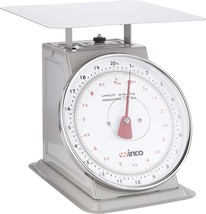 20-Pound/9-Point-Nine-Kilogram Winco Scal-820 Scale With An 8-Inch Dial. - £62.91 GBP
