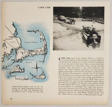 1960 Magazine Photo Article Cape Cod Massachusetts Boats at Launch  - £7.43 GBP