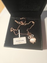 Ateielli owl necklace, cubic zirconia pendant, women’s gift, JWC1830, Go... - $44.00