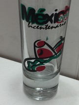 2010 Bicentennial Mexico Tall Shot Glass 23246 - $11.88