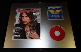 Steven Tyler 16x20 Framed 2011 Rolling Stone Cover &amp; Aerosmith CD Set - £60.12 GBP