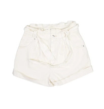 We The Free Nova Denim Shorts Womens M Paperbag Belted High Rise Tie - $28.74